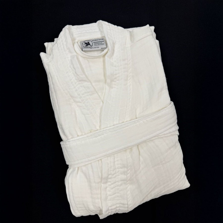 Ganesh Kimono Double Gauze Bathrobe 48x62 100% Combed Cotton 12 Per Case Price Per Each 