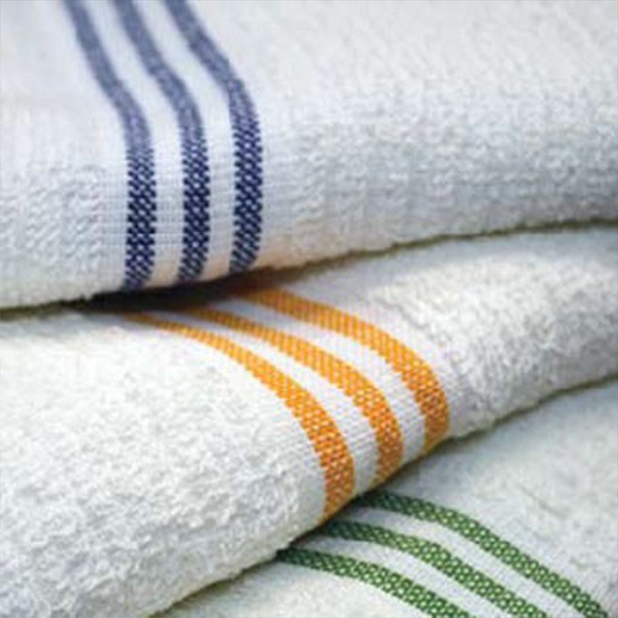 Ganesh Oxford Bronze Three Stripe Pool Towels 30x60 100% Cotton 9Lb/Dz 10 Dz Per Case Price Per Dz 