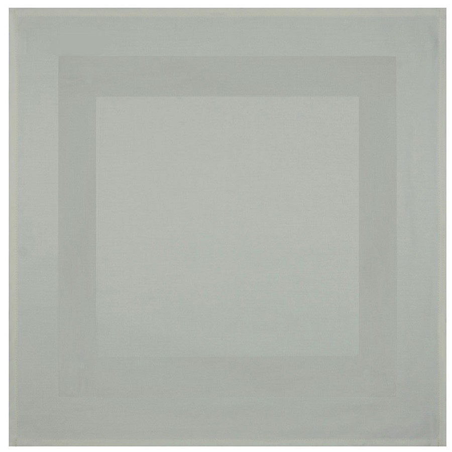 Garnier-Thiebaut Satin Band Cotton Rich Napkins 22x22 60% ELS Cotton 40% Polyester Ivory 300 Per Case Price Per Each 