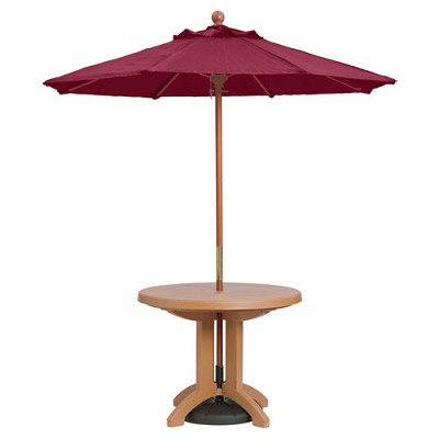 Umbrella With 1 1/2" Wooden Pole Only 