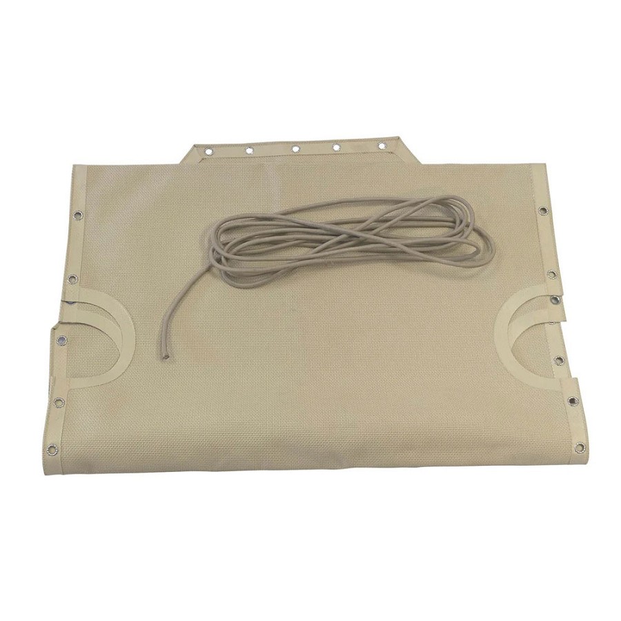 Grosfillex Replacement Sling & Cord Nautical Pro, Nautical, Catalina, Marina Color: Natural 15 Per Case Price Per Each 