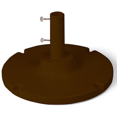 Grosfillex 35 lb. Umbrella Base For Table Use Bronze 