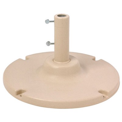 Grosfillex 35 lb. Umbrella Base For Table Use Sand 