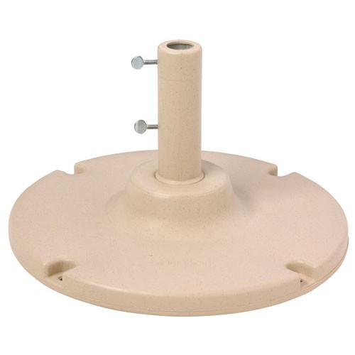 Grosfillex 35 lb. Umbrella Base For Table Use Sand 