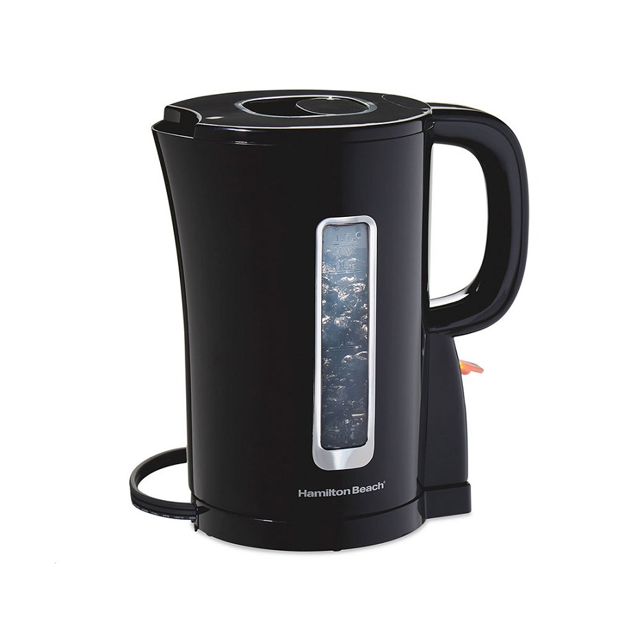 Hamilton Beach Commercial 41038G 1.7 Liter Electric Kettle Black 2 Per Case Price Per Each 