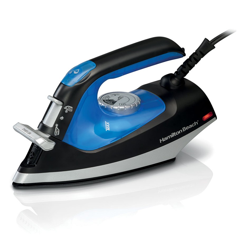 Hamilton Beach Commercial 14525F 2-In-1 Iron/Steamer Blue/Black 2 Per Case Price Per Each 