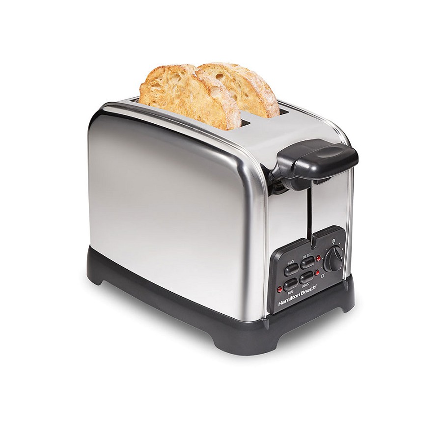 Hamilton Beach Commercial 22782 Classic 2 Slice Toaster Stainless Steel 2 Per Case Price Per Each 