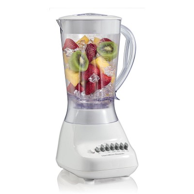 Hamilton Beach Commercial 50166G Wave Maker 56 Oz. 10 Speed Blender White 2 Per Case Price Per Each 