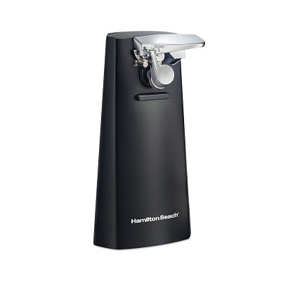 Hamilton Beach Commercial 76702G Extra-Tall Can Opener With Removable Cutting Lever Black 2 Per Case Price Per Each 