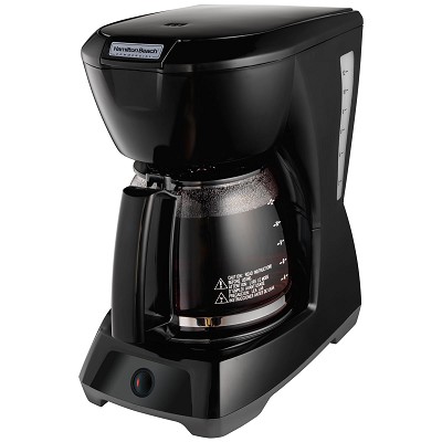 Hamilton Beach Commercial HDC1200 12 Cup Coffee Maker With Non-Rusting Hard Anodized Aluminum Hot Plate Black 2 Per Case Price Per Each 