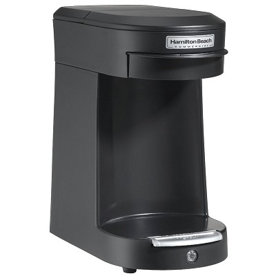 Hamilton Beach Commercial HDC200B 1 Cup Pod Coffee Maker With ASO Black 6 Per Case Price Per Each 