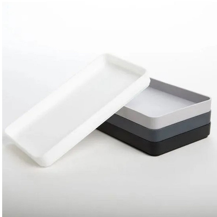 Hapco #EC107 'Green' Rectangular Eco Contour Amenity Tray 24 Per Case Price Per Each 