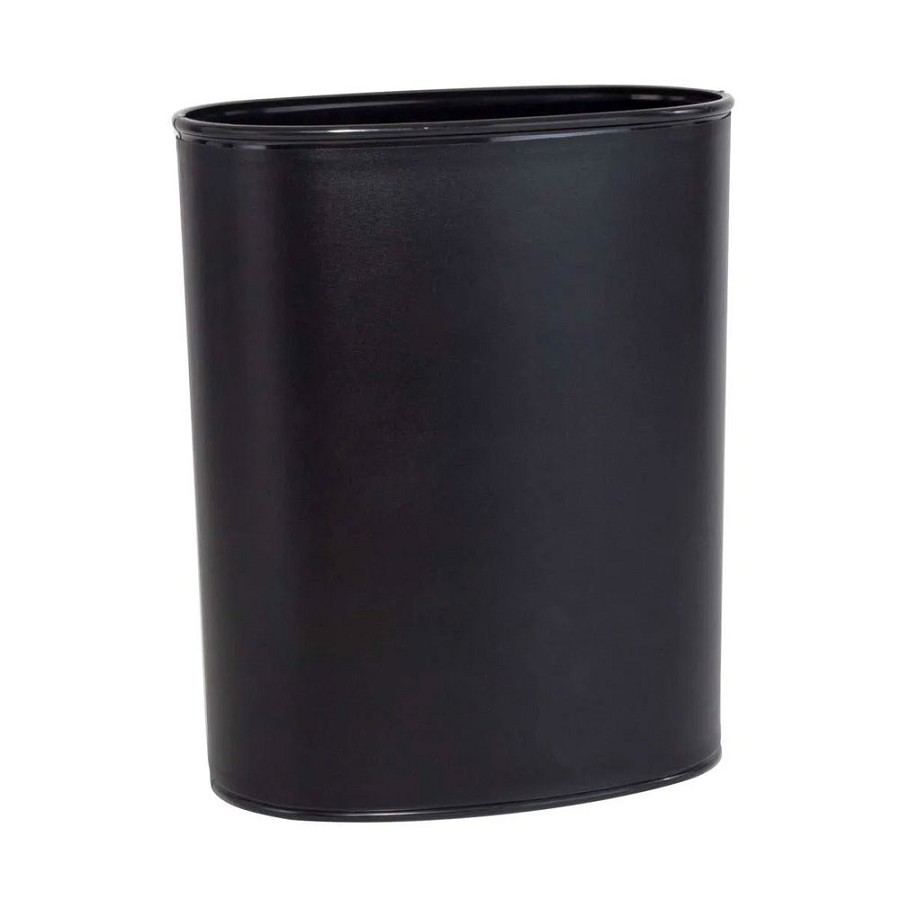 Hapco Eco Luxury Vegan Leather Collection 14 Qt. Oval Wastebasket 8 Per Case Price Per Each 
