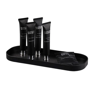 Hapco Oasis Spa Collection Rectangular Amenity Tray Black 12 Per Case Price Per Each 