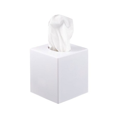 Hapco Oasis Spa Collection Boutique Tissue Box Without Bottom White 12 Per Case Price Per Each 