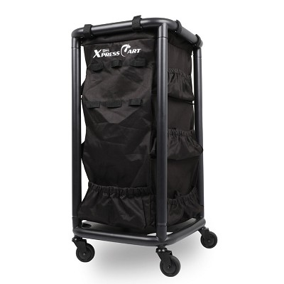 Hospitality 1 Source XDuty Xpress Cart Black Finish With Black Bag 1 Per Case Price Per Each 