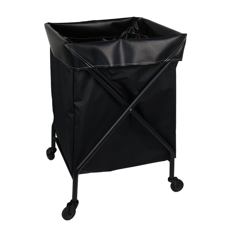 Hospitality 1 Source X-Frame 6 Bushel Powder Coat Laundry Hamper With Black Bag 1 Per Case Price Per Each 