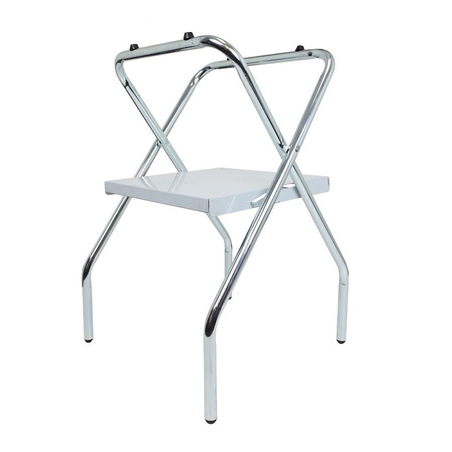 Hospitality 1 Source 30.5' Metal Tray Stand With Shelf Chrome 2 Per Case Price Per Each 