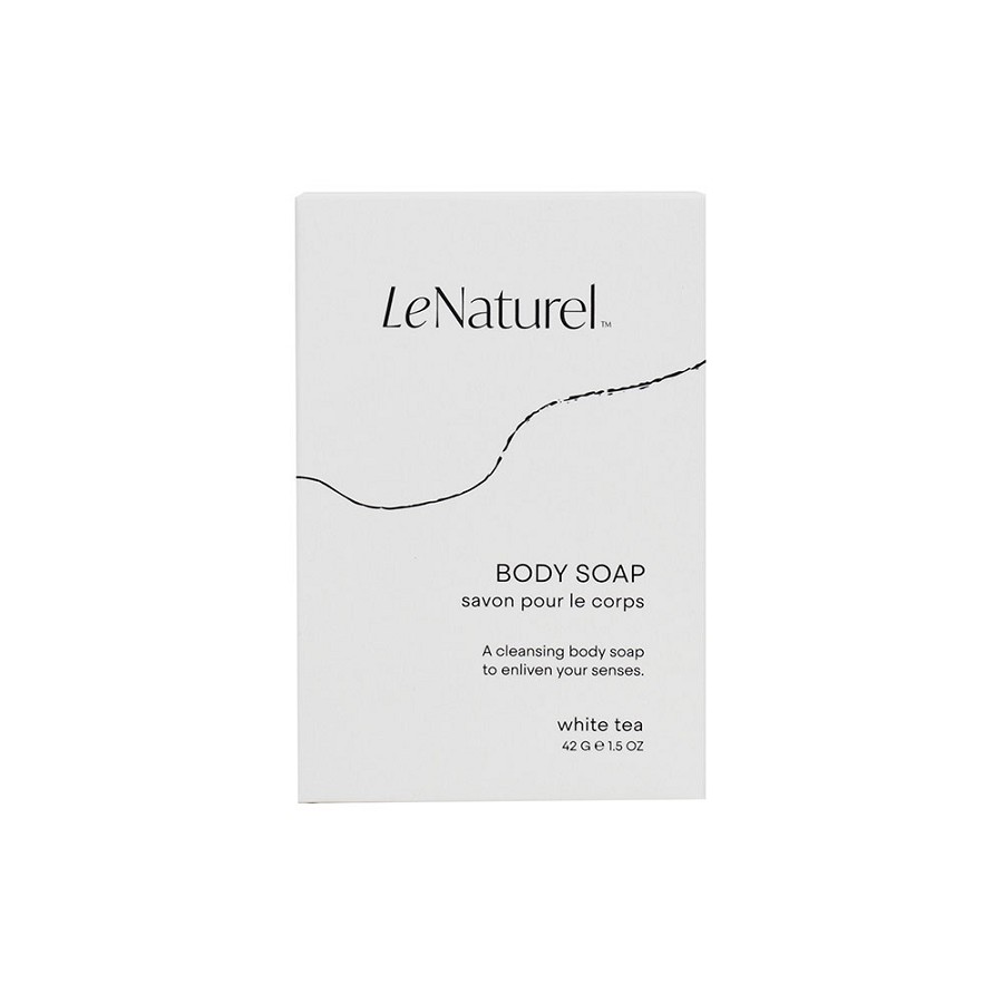 Le Naturel Collection Softening Body Bar Soap White Tea 1.5 Oz. 250 Per Case 3 Case Minimum 