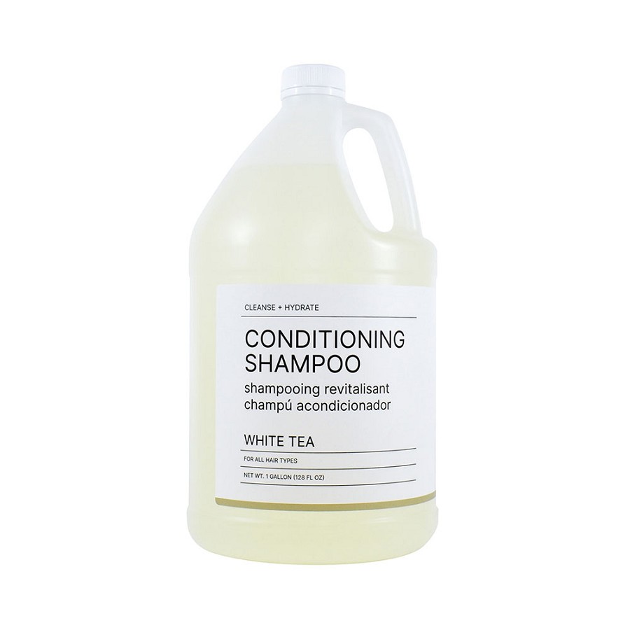 Terra Green White Tea Collection Bulk Conditioning Shampoo 1 Gallon Each 4 Per Case 2 Case Minimum 