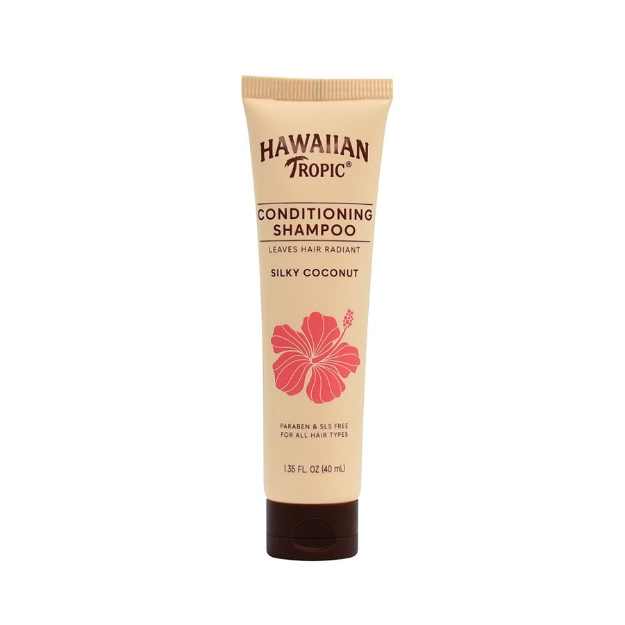 Hawaiian Tropic Conditioning Shampoo With Coconut Extract 1.35 Oz. Tube 144 Per Case 3 Case Minimum 