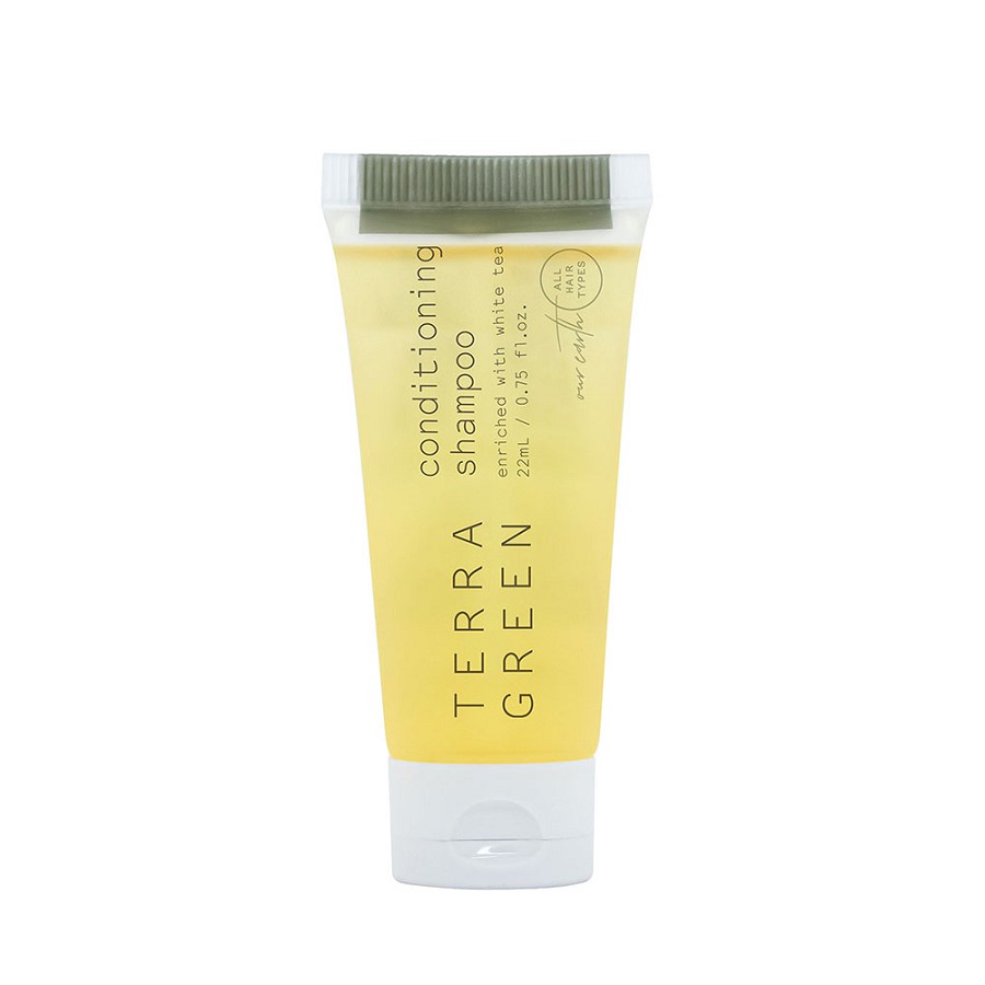 Terra Green White Tea Collection Conditioning Shampoo Flip Cap Tube 0.75 Oz. 288 Per Case 3 Case Minimum 