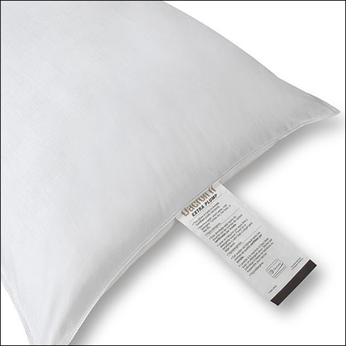 JS Fiber Super 8 Extra Plump Hospitality Pillow Standard 22Oz. Fill 12 Per Case Price Per Each 