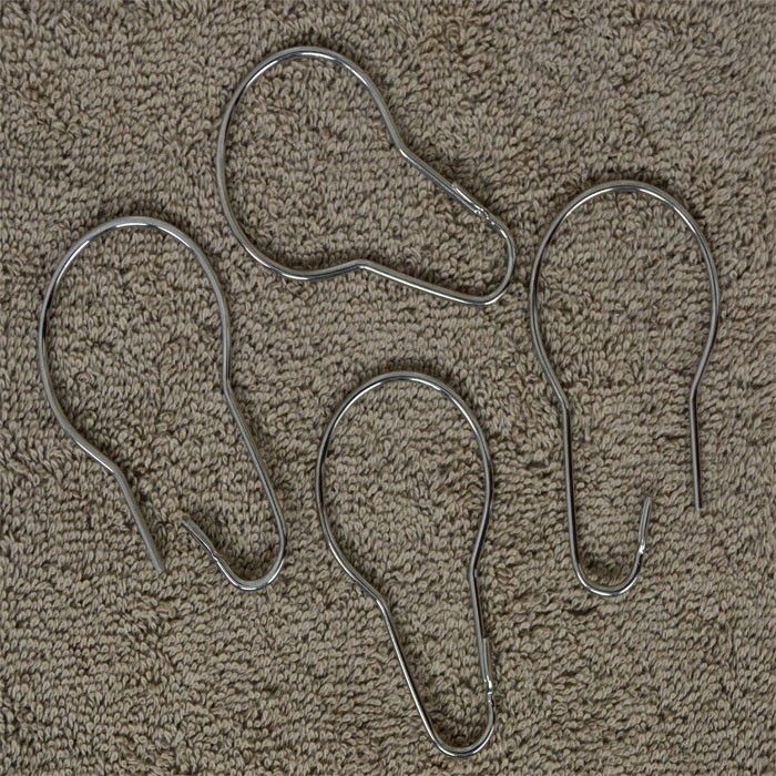 Kartri Chrome Pin Style Shower Curtain Hooks 12 Dz Per Case Price Per Dz 