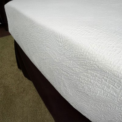 Kartri Impressions Nuage Decorative Top Sheet Queen 96x98 100% Polyester White 10 Per Case Price Per Each 
