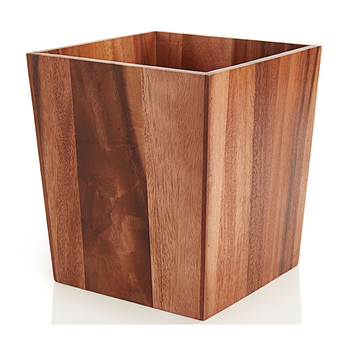 Lancaster Colony Wood Essentials 8 Qt. Wastebasket 4 Per Case Price Per Each 