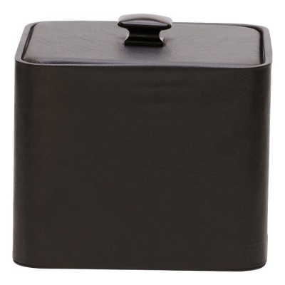Lancaster Colony 3 Qt. Glamour Line Square Leatherette Ice Bucket With Padded Lid 12 Per Case Price Per Each 