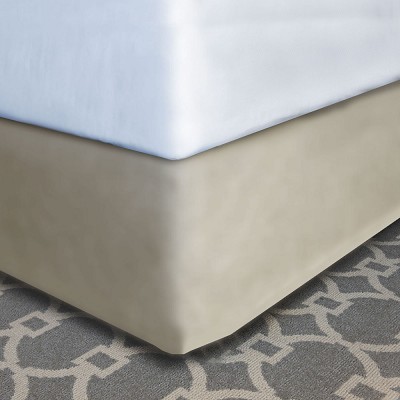Designer Dècor Collection Modern-Fit Bedskirt For Box Spring Twin 39x75x14' Golden Sand 12 Per Case Price Per Each 