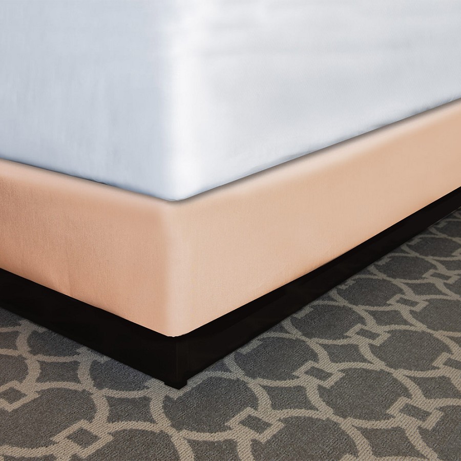 Designer Dècor Collection Contour Wrap For Box Spring Hotel King 72x80x7' Golden Sand 12 Per Case Price Per Each 