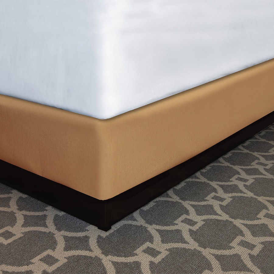 Designer Dècor Collection QuickWrap For Box Spring Twin 39x75x5' Aztec Gold 12 Per Case Price Per Each 