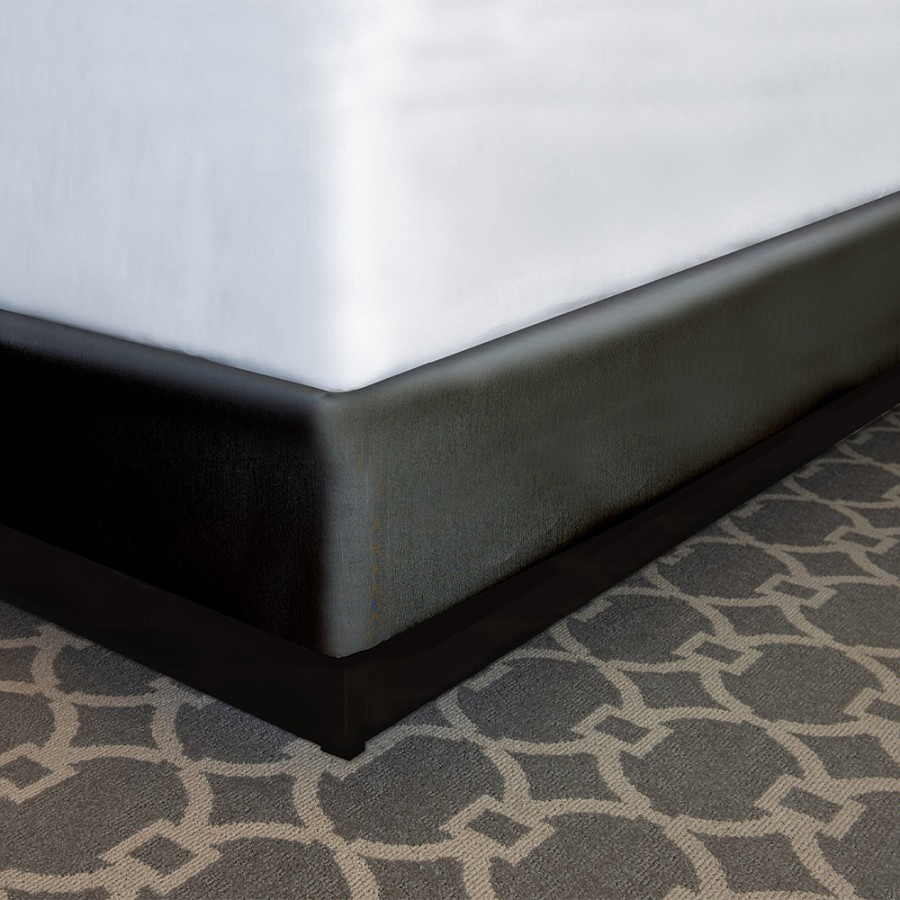 Designer Dècor Collection Contour Wrap For Box Spring Hotel King 72x80x7' Black 12 Per Case Price Per Each 