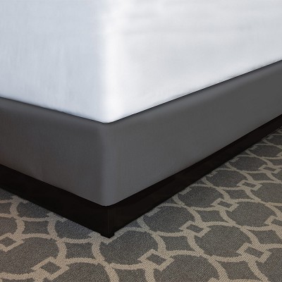 Designer Dècor Collection Contour Wrap For Box Spring Cal King 72x84x7' Charcoal Gray 12 Per Case Price Per Each 