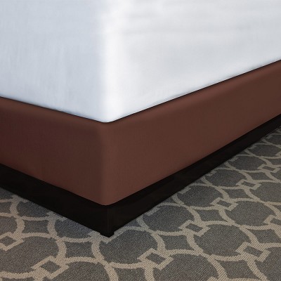 Designer Dècor Collection Contour Wrap For Box Spring Cal King 72x84x7' Espresso Brown 12 Per Case Price Per Each 