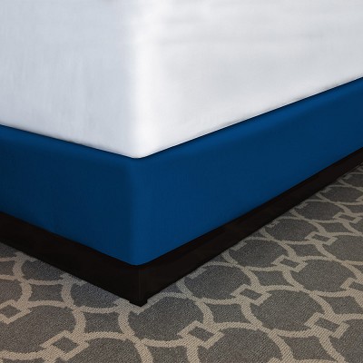 Designer Dècor Collection Contour Wrap For Box Spring Cal King 72x84x7' Navy Blue 12 Per Case Price Per Each 