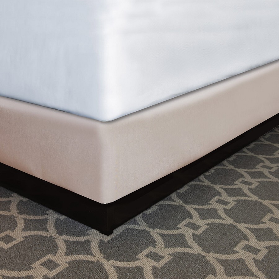 Designer Dècor Collection Contour Wrap For Box Spring Hotel King 72x80x7' Vanilla Bean 12 Per Case Price Per Each 