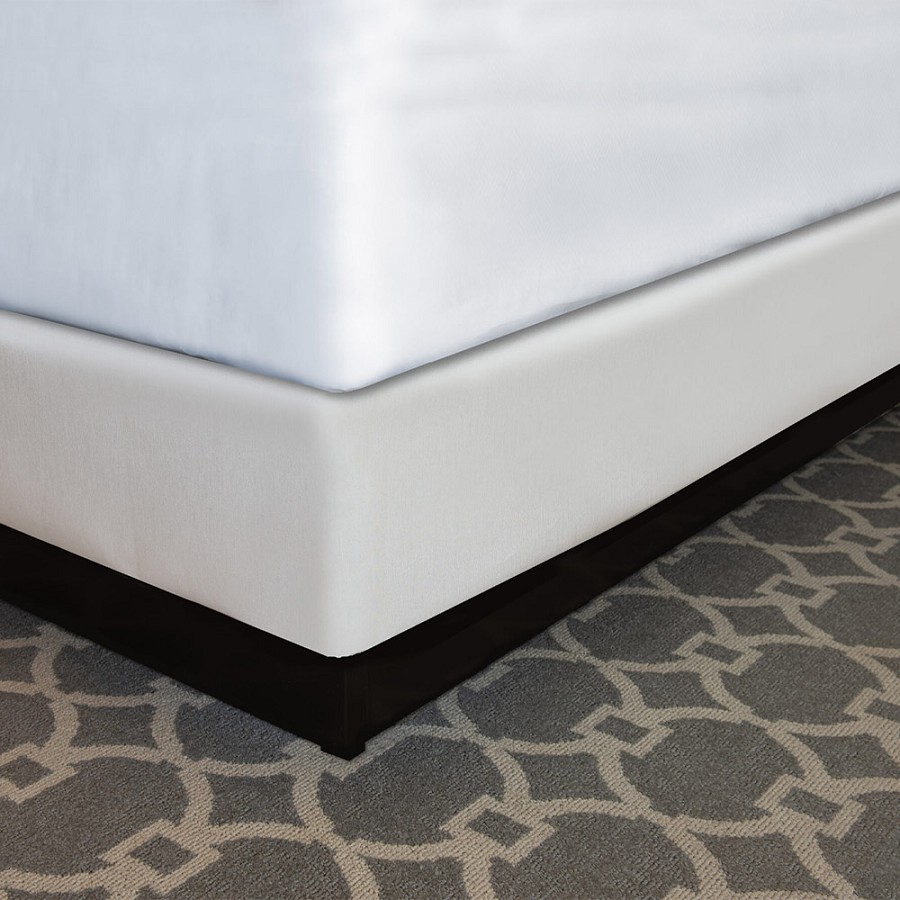 Designer Dècor Collection Contour Wrap For Box Spring Twin 39x75x7' Pure White 12 Per Case Price Per Each 