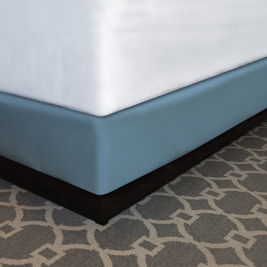 Designer Dècor Collection QuickWrap For Box Spring Hotel King 72x80x5' Wedgewood 12 Per Case Price Per Each 