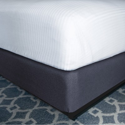 Designer Dècor Collection Contour Wrap For Box Spring Hotel King 72x80x7' London Gray 12 Per Case Price Per Each 