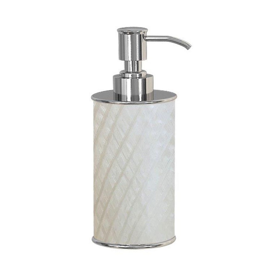 NuSteel Almere Enamel Finish With Chrome Plated Trim Soap/Lotion Pump 24 Per Case Price Per Each 