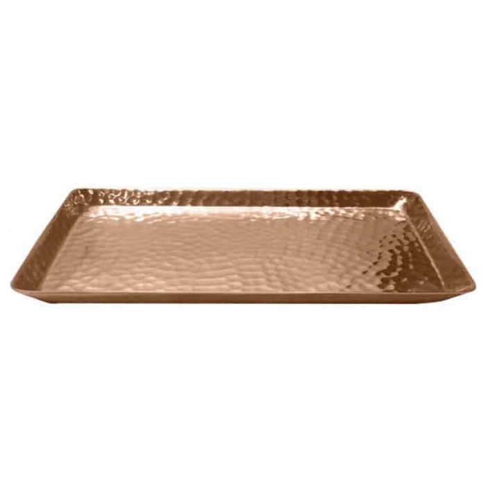 NuSteel Hammered Copper Finish Vanity Tray 12 Per Case Price Per Each 