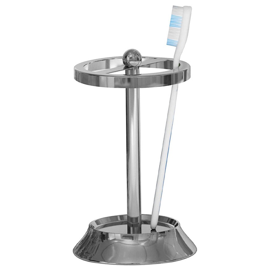 NuSteel Madison 18/8 Stainless Toothbrush Holder 24 Per Case Price Per Each 