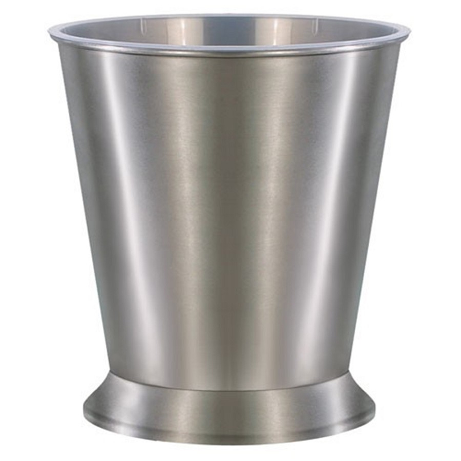 NuSteel Rosement Pewter Finish 9 Qt. Wastebasket 6 Per Case Price Per Each 