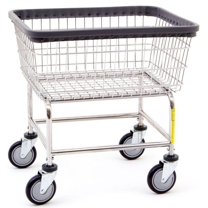R&B Standard Wire Laundry Cart 
