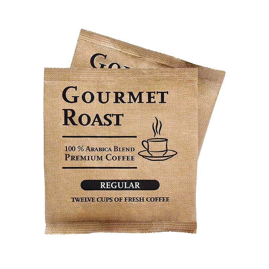 Gourmet Roast Coffee Regular Blend 12 Cup Coffee Filter Packs 100 Per Case Price Per Case 