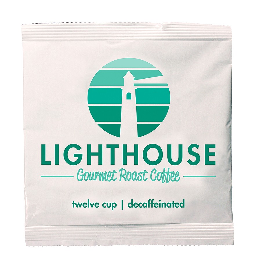 Lighthouse 12 Cup Decaf Coffee Pod 200 Per Case Price Per Case 