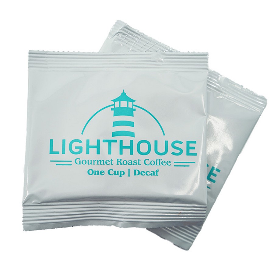 Lighthouse 1 Cup Decaf Coffee Pod 200 Per Case Price Per Case 